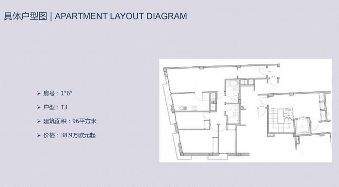 圣安德鲁公寓具体户型图